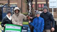 Staff from Laois stable are among the top 2024 HRI Irish Thoroughbred Welfare Council best-turned-out league Staff from Laois stable are among the top 2024 HRI Irish Thoroughbred Welfare Council best-turned-out league