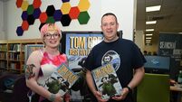 Portarlington illustrator launches book on Tom Crean Portarlington illustrator launches book on Tom Crean