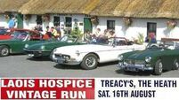 Annual charity fundraising vintage road run in Laois this Saturday Annual charity fundraising vintage road run in Laois this Saturday