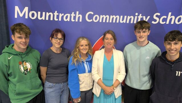 Outstanding Results at Mountrath Community School Outstanding Results at Mountrath Community School