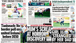 What the papers say: Monday's front pages What the papers say: Monday's front pages