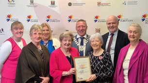 <p>Laois Older People's Council (LOPC) and Laois Co Council representatives at the national awards ceremony. Photo: Laois Co Council </p> <p>Laois Older People's Council (LOPC) and Laois Co Council representatives at the national awards ceremony. Photo: Laois Co Council </p>