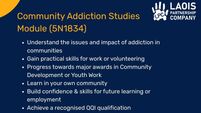 Strong Community Demand Leads to Expansion of Community Addiction Studies Course in Portlaoise Strong Community Demand Leads to Expansion of Community Addiction Studies Course in Portlaoise