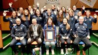 All-Ireland camogie champions honoured by Laois County Council All-Ireland camogie champions honoured by Laois County Council