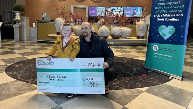 Dining Initiative at Midlands Park Hotel Raises Over €11,000 for Children’s Health Foundation Dining Initiative at Midlands Park Hotel Raises Over €11,000 for Children’s Health Foundation