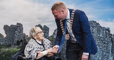 Laois woman Breda Fitzpatrick celebrates 100th birthday with Centenarian Award Laois woman Breda Fitzpatrick celebrates 100th birthday with Centenarian Award