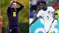 Declan Rice and Bukayo Saka were ‘desperate’ to play for England – Thomas Tuchel Declan Rice and Bukayo Saka were ‘desperate’ to play for England – Thomas Tuchel