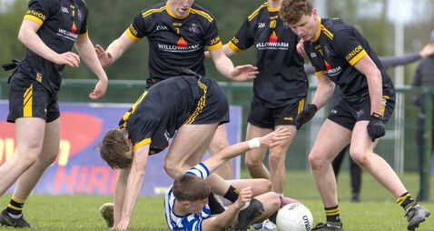 The Saints ability to find the back of the net denied Knockbeg the title The Saints ability to find the back of the net denied Knockbeg the title