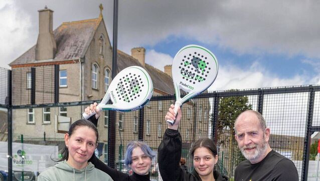 New padel court launched in busy Laois venue New padel court launched in busy Laois venue