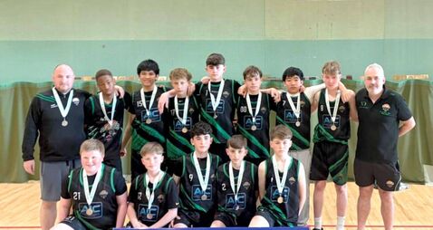 Portlaoise Panthers scoop silver in the top-tier at Under 14 Boys AICCs Portlaoise Panthers scoop silver in the top-tier at Under 14 Boys AICCs
