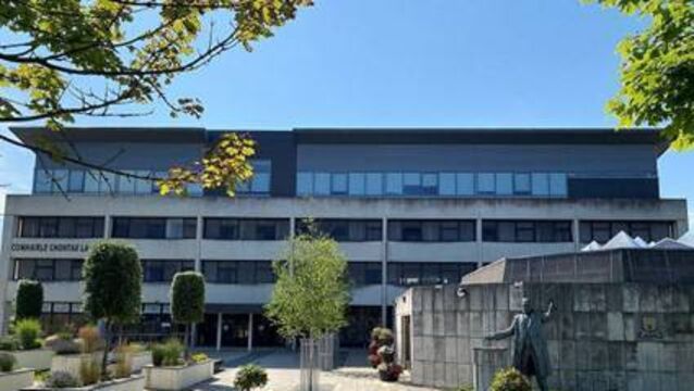 Laois Co Council HQ at County Hall <p>Laois Co Council HQ at County Hall </p>