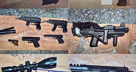 Gardaí seize machine guns and €700,000 of drugs in Kildare & Laois Gardaí seize machine guns and €700,000 of drugs in Kildare & Laois