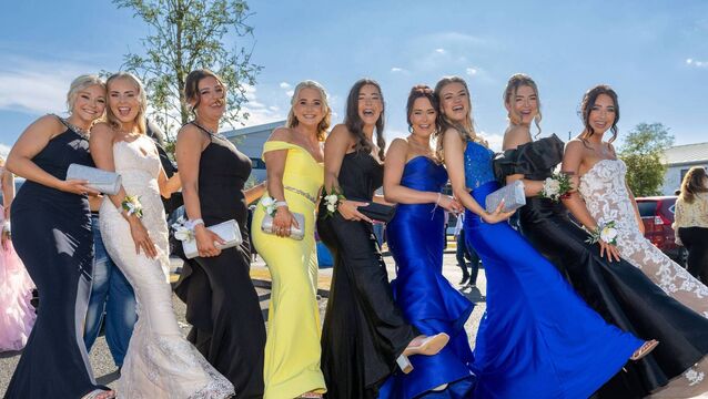 Stepping out in style for the Mountrath Debs Stepping out in style for the Mountrath Debs